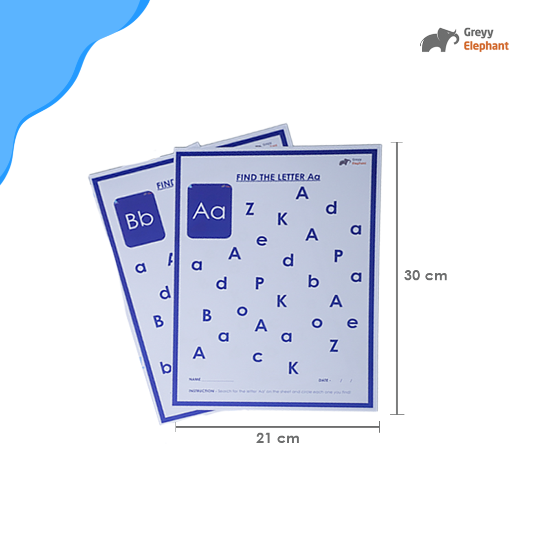 Alphabet Worksheets Combo