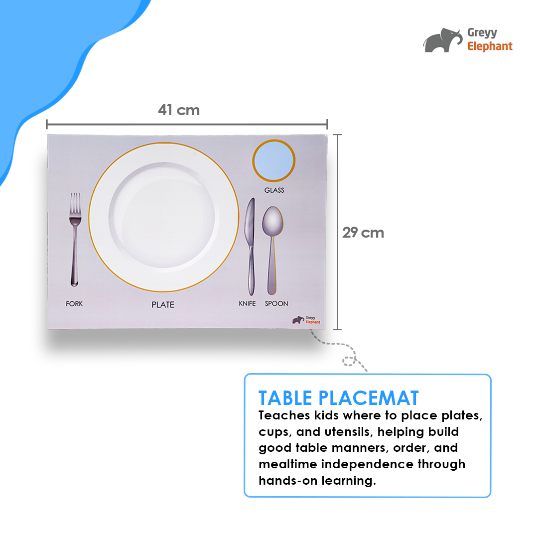 Table Manners Placemat Combo