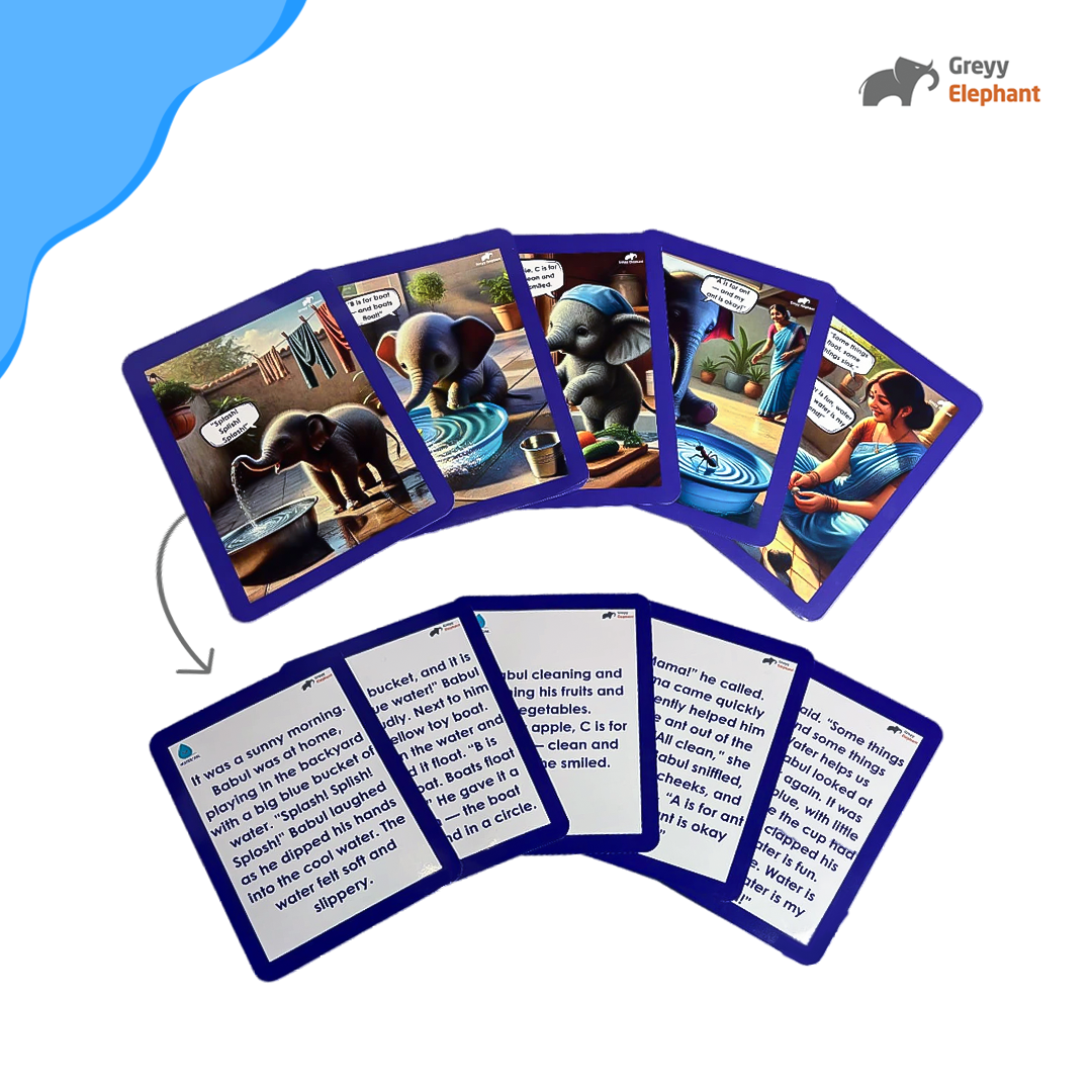 Water Tattva Stories Flashcards (Pack of 12 Stories)