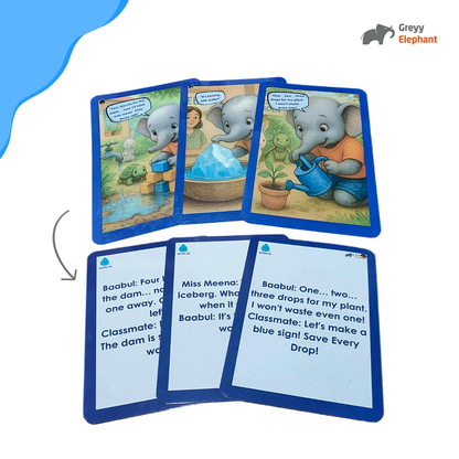 Water Tattva Stories Flashcards (Pack of 12 Stories)
