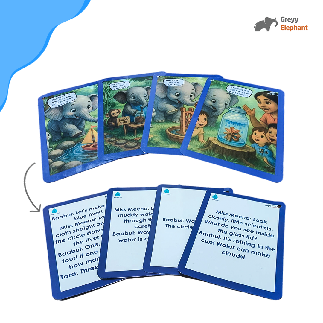 Water Tattva Stories Flashcards (Pack of 12 Stories)