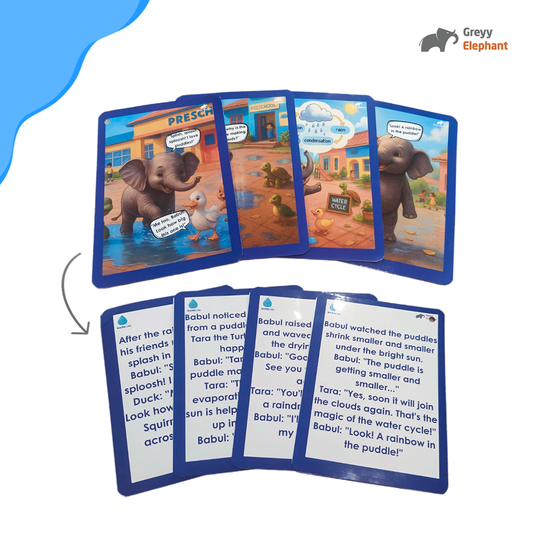 Water Tattva Stories Flashcards (Pack of 12 Stories)