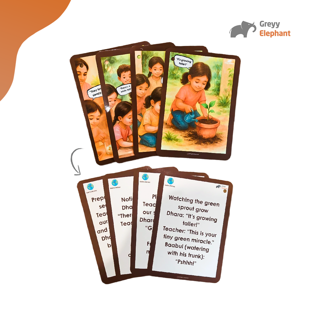 Earth Stories Flashcards(Pack of 11 Stories)