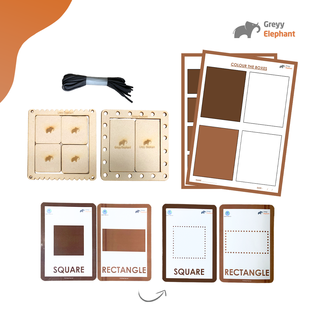 Simple Shape and Lacing Combo