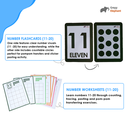 Count Numbers (11–20) Learning Combo
